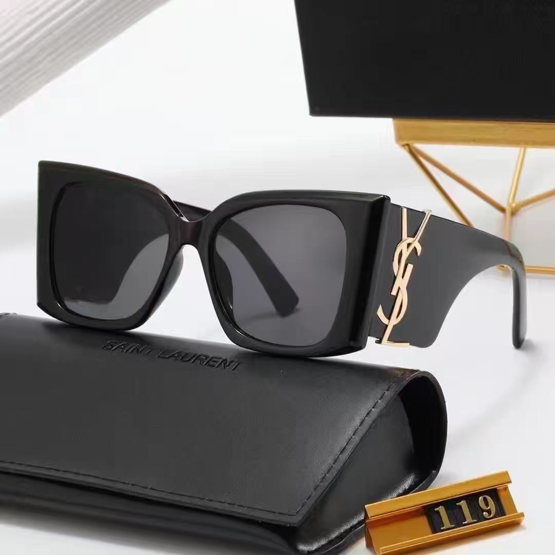 Αυθεντικά γυαλιά ηλίου Yves Saint Laurent 2024 [Θήκη καθρέφτη + γυαλιά]