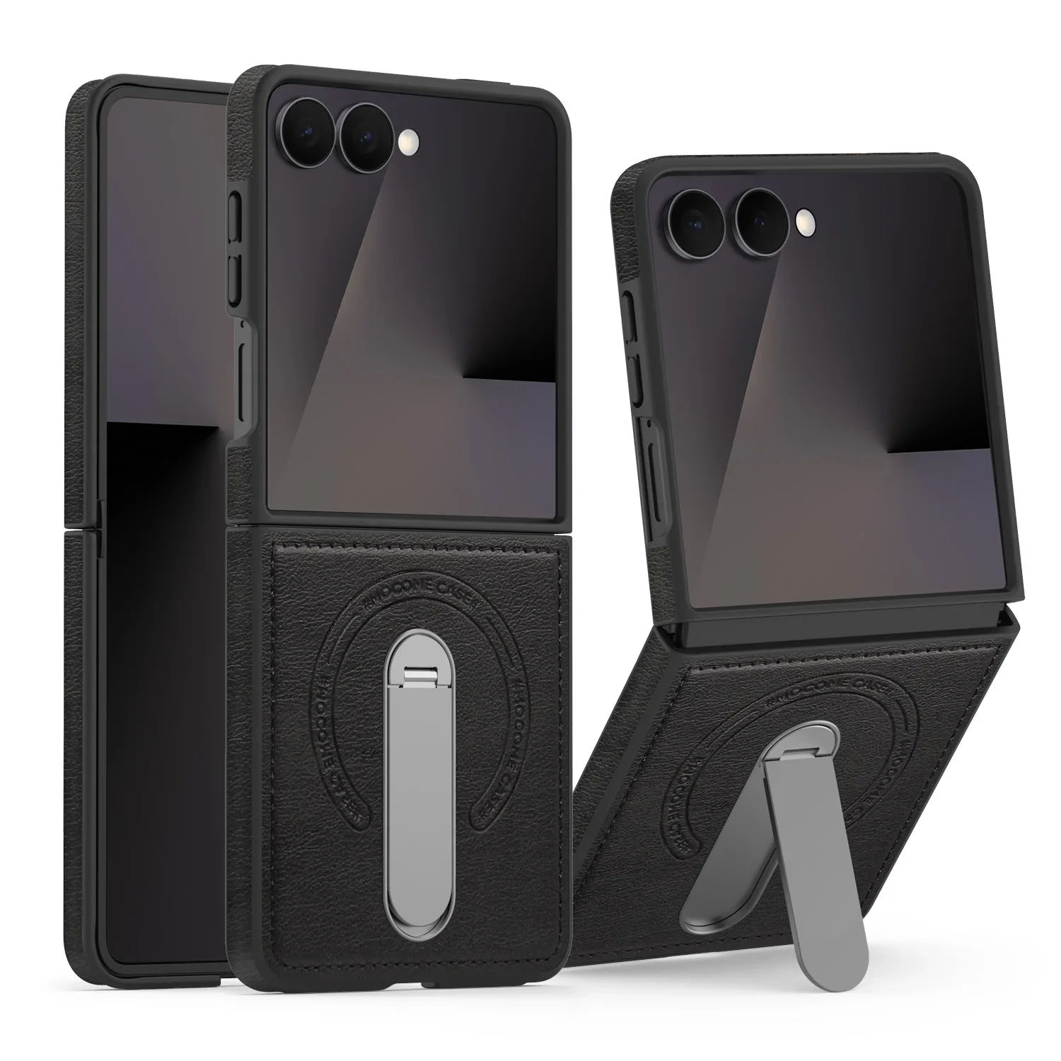 Πολυτελής μαγνητική δερμάτινη θήκη στήριξης