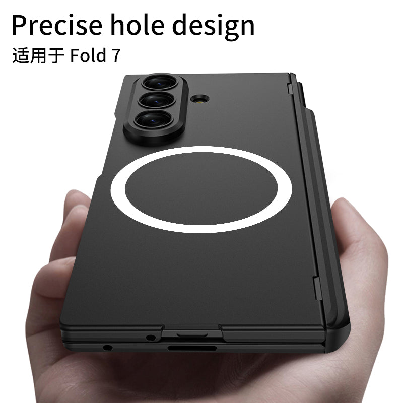 Magnetyczny zawias, ukryty uchwyt, etui z miejscem na długopis do Galaxy Z Fold 7/6/5