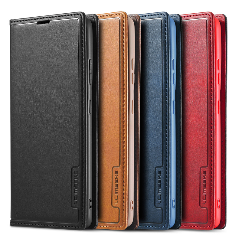 Δερμάτινη θήκη κινητού τηλεφώνου Samsung S23/S22/S21 4-σε-1 Luxury Slot