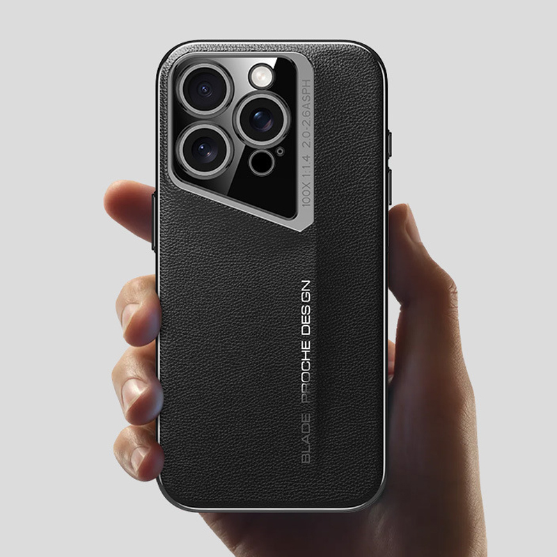 Πολυτελής all-inclusive δερμάτινη θήκη τηλεφώνου για iPhone 13/14/15/16