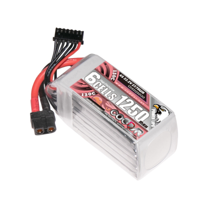 CODDAR 6S 1250MAH 22.2V 130C Soft Pack RC Lipo Battery