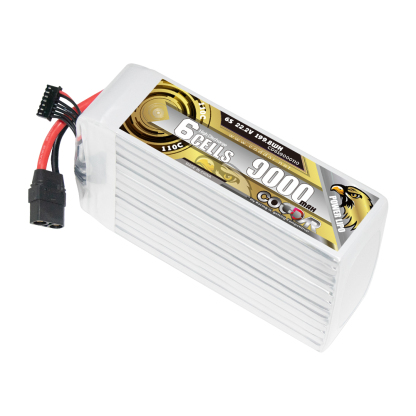 CODDAR 6S 9000MAH 22.2V 110C Soft Pack RC Lipo Battery