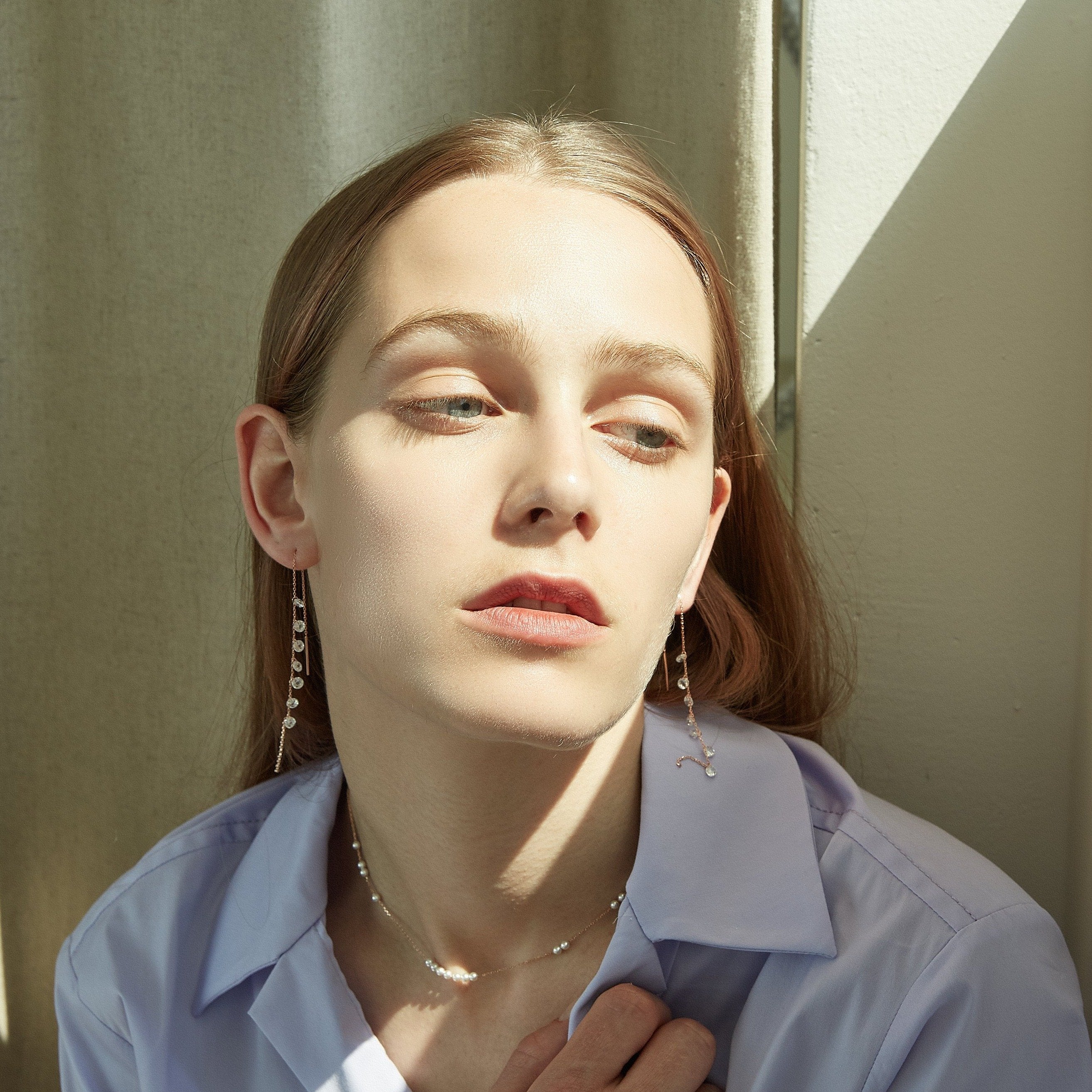 Relay pearls necklace