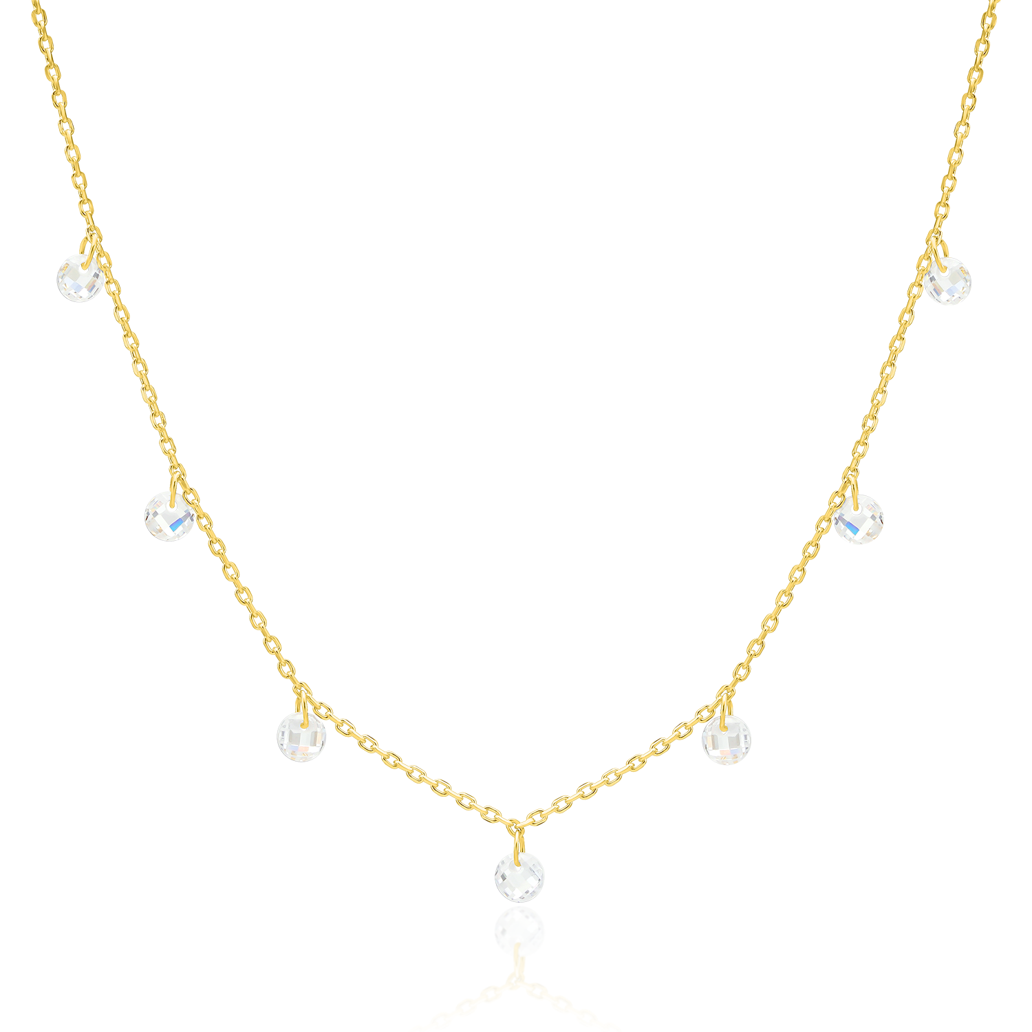 Seven drops necklace