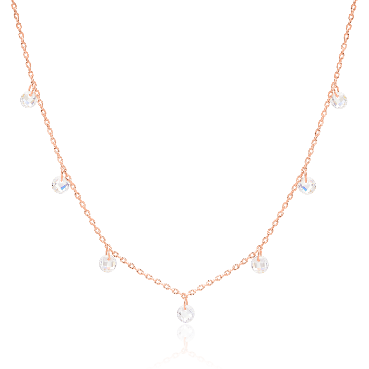 Seven drops necklace