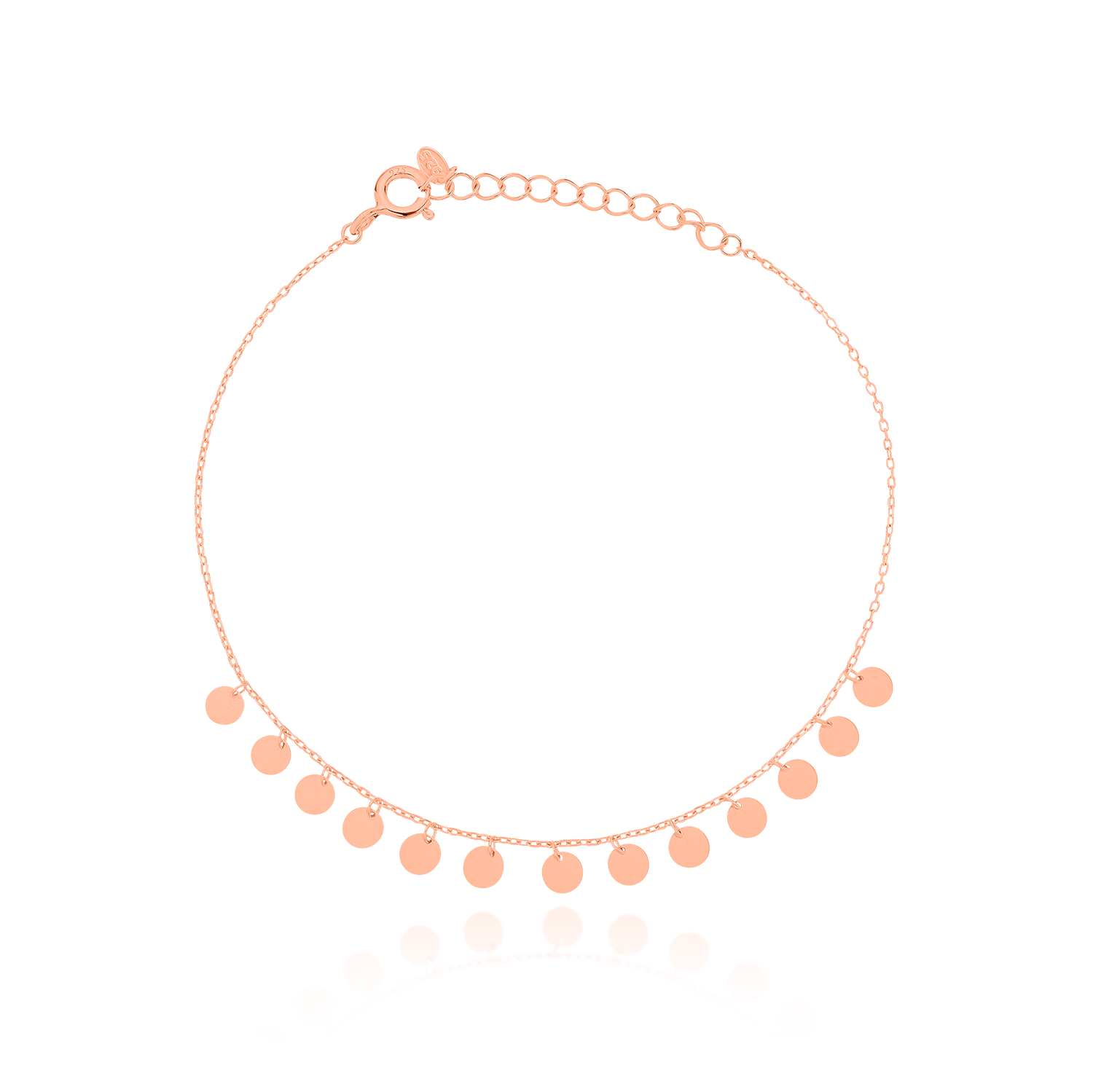 Sequin circle bracelet