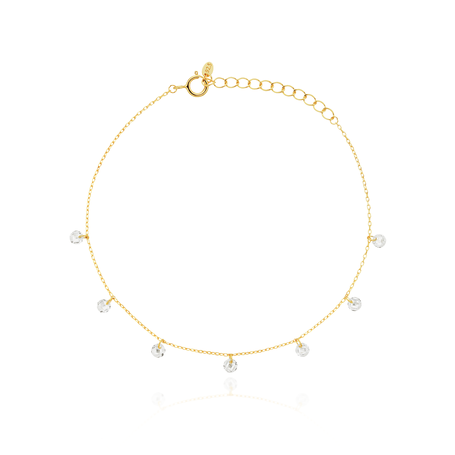 seven drops cubic bracelet