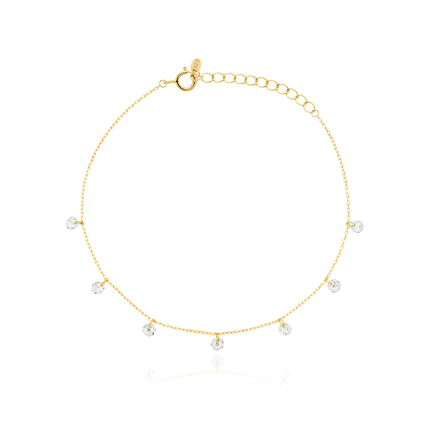 seven drops cubic bracelet