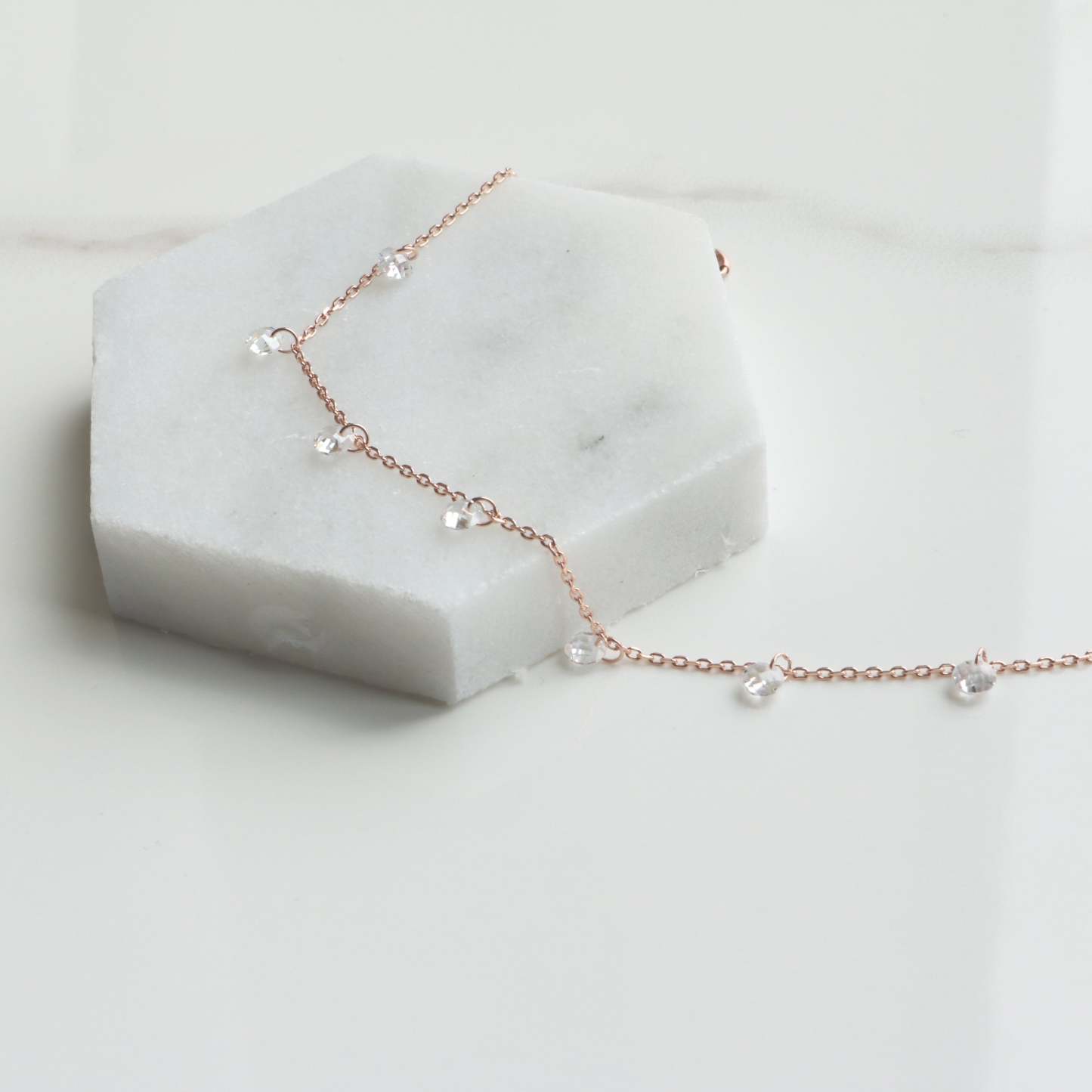 seven drops cubic bracelet