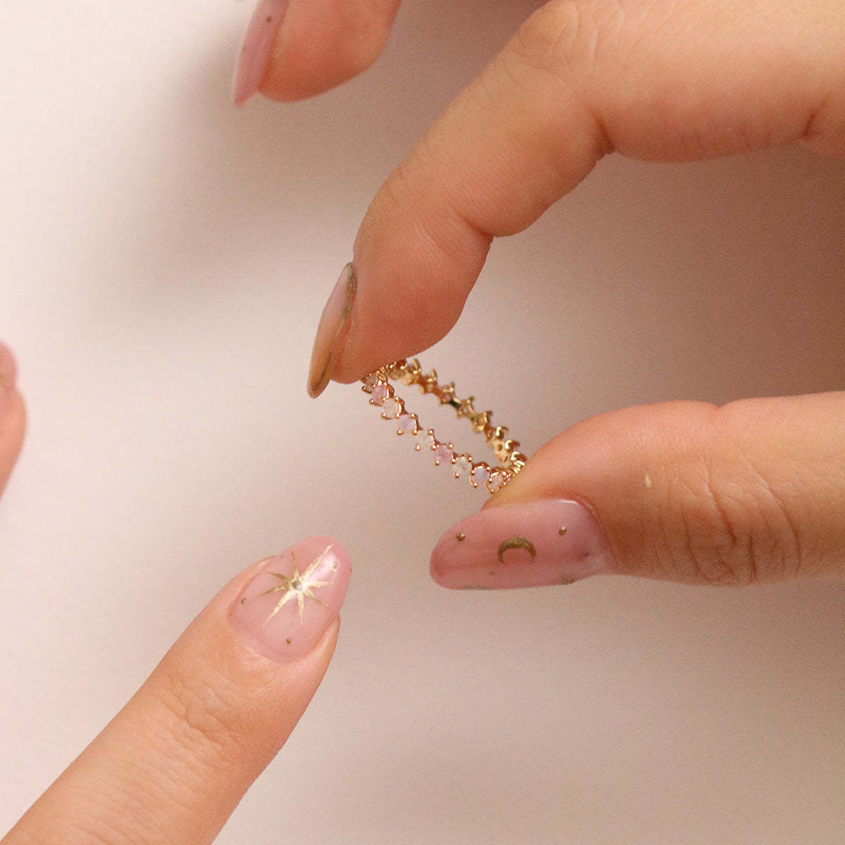 Triple Gemstone Ring