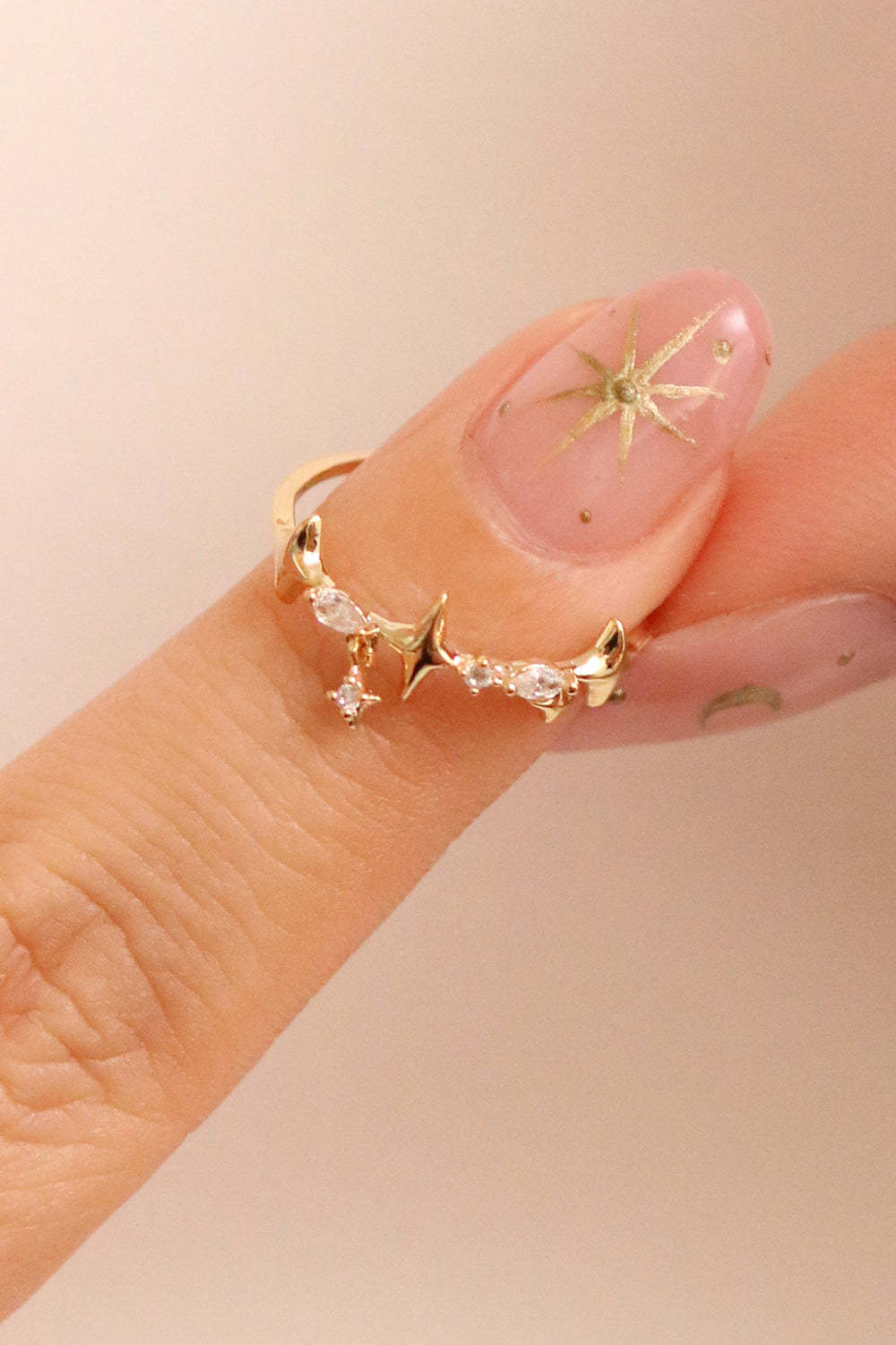 Star crown ring