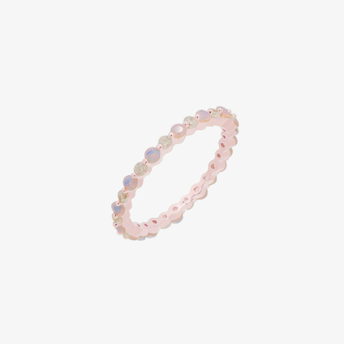 Pale Pink Opal ring