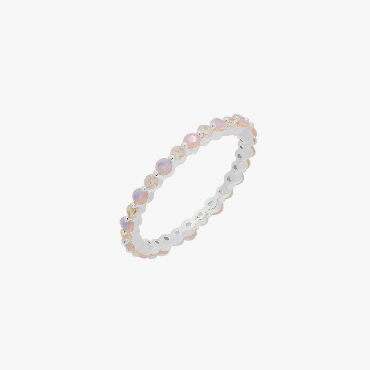 Pale Pink Opal ring