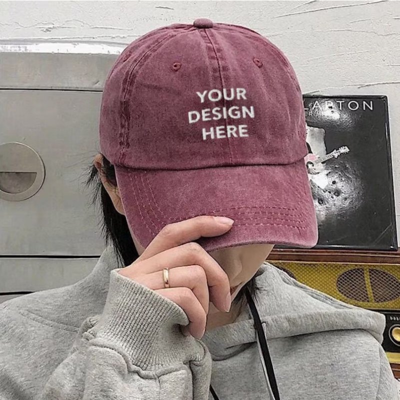 Custom Baseball Caps, Baseball Caps for Women, Men's Hats, Green Hat