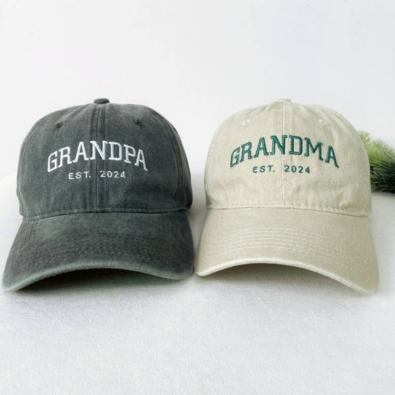 Custom Embroidered Dad Hat, Personalized Gifts for Dad