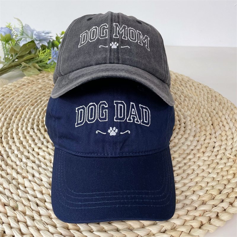 Custom Embroidered Dog Dad Hat, Dog Dad Gifts, Dog Dad