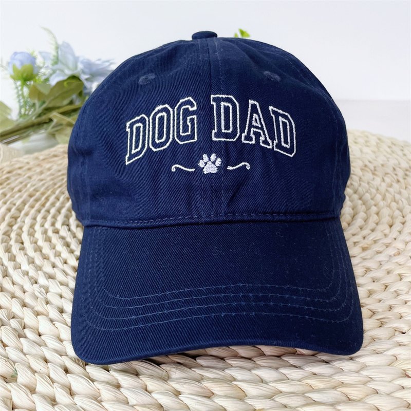 Custom Embroidered Dog Dad Hat, Dog Dad Gifts, Dog Dad