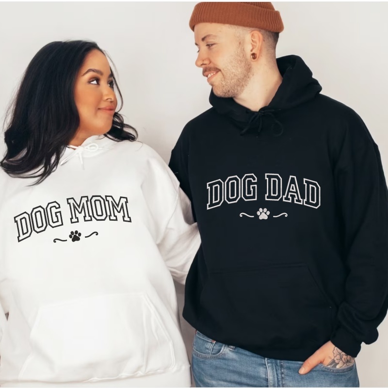 Custom Embroidered Dog Mama Sweatshirt