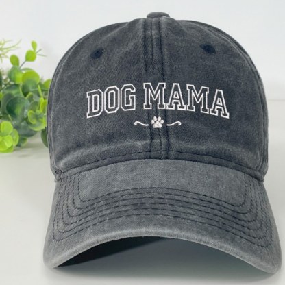 Custom Embroidered Dog Mom Hat, Dog Mom Gifts, Dog Mom Cap, Dog Mom