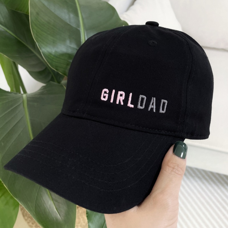 Custom Embroidered Girl Dad Hat, Personalized Gifts for Dad