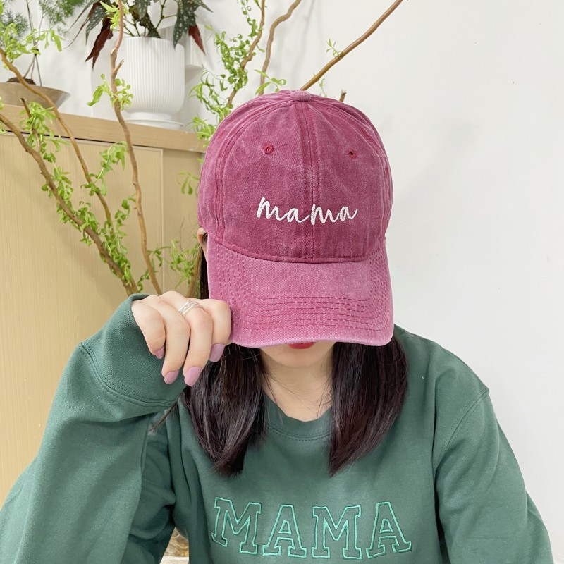 Custom Embroidered Mama Hat, Mama Tried Hat, Mama Baseball Cap