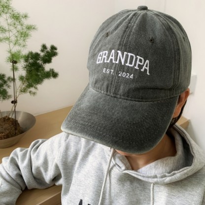 Custom Embroidered Grandma Hat,Best Gifts for New Grandma