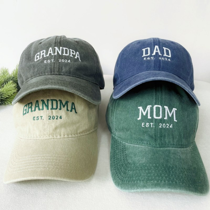 Custom Embroidered Mom Hat,Best Gifts for New Moms