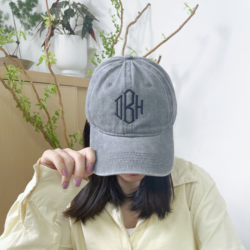 Custom Embroidered Monogram Hat Monogrammed Baseball Cap