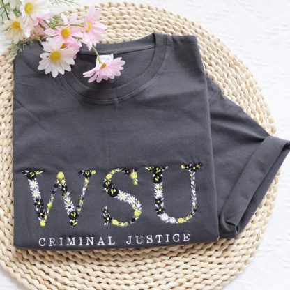 Custom Embroidered University of North Carolina Wilmington T-shirt