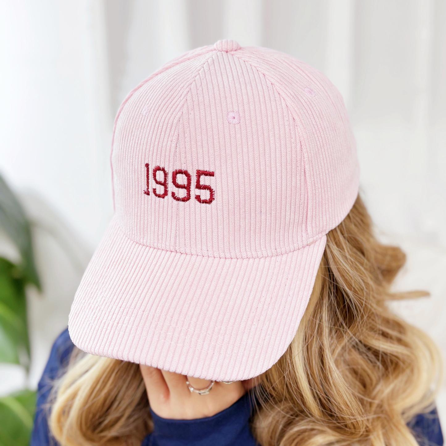 Embroidered Corduroy Hat,Bachelorette Party Hats,Sorority Gift,Custom Logo/Text Hats