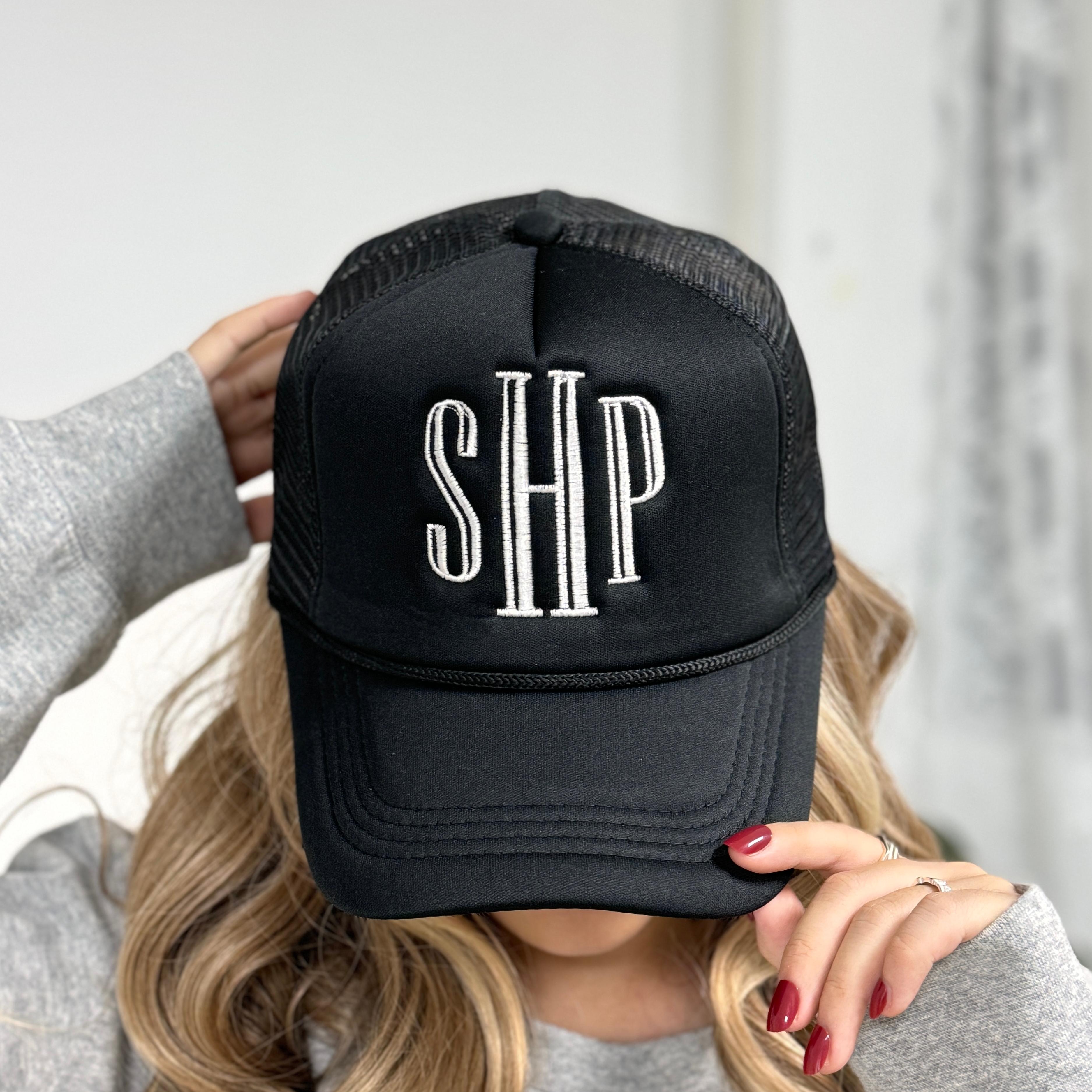 Custom Embroidered Monogram Hat,Bachelorette Party Cap