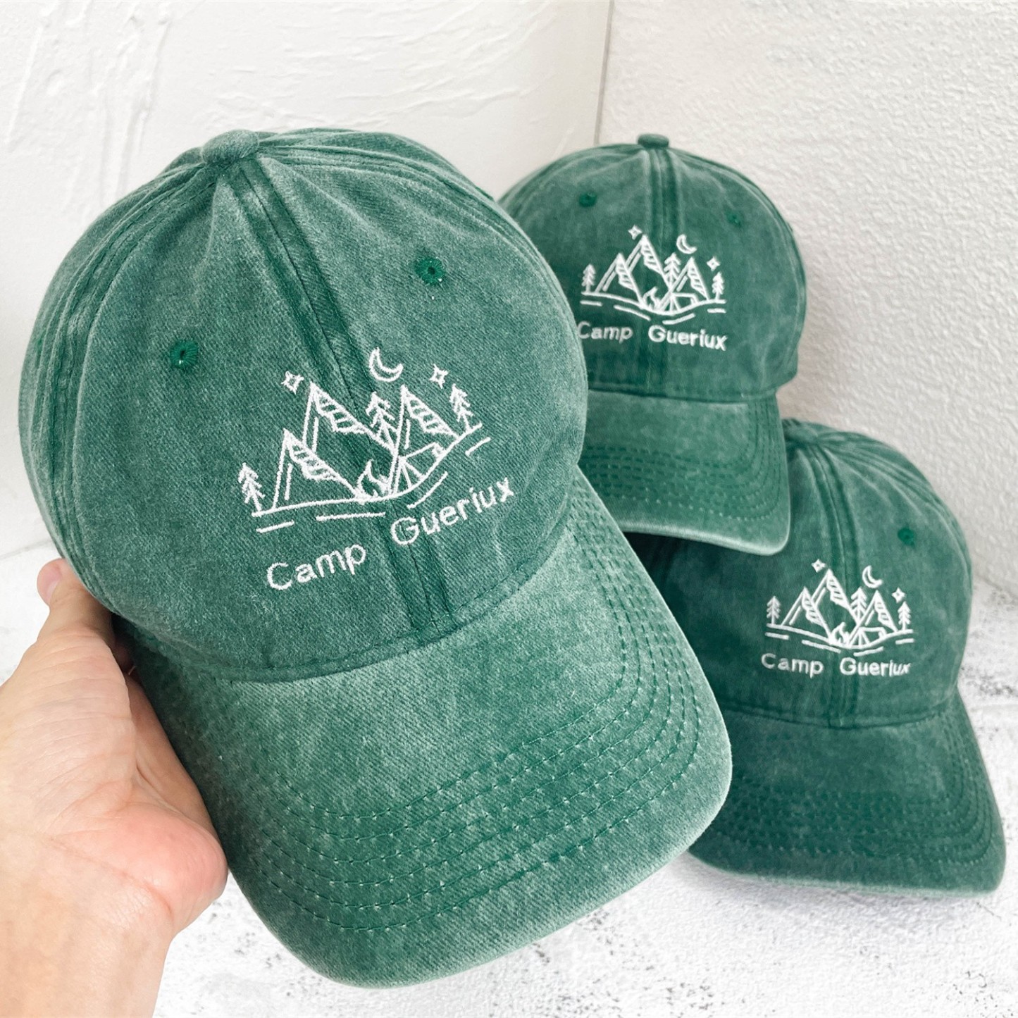 Embroidered Camp Bachelorette Hat - Personalized Bridal Party Gift for Bridesmaids