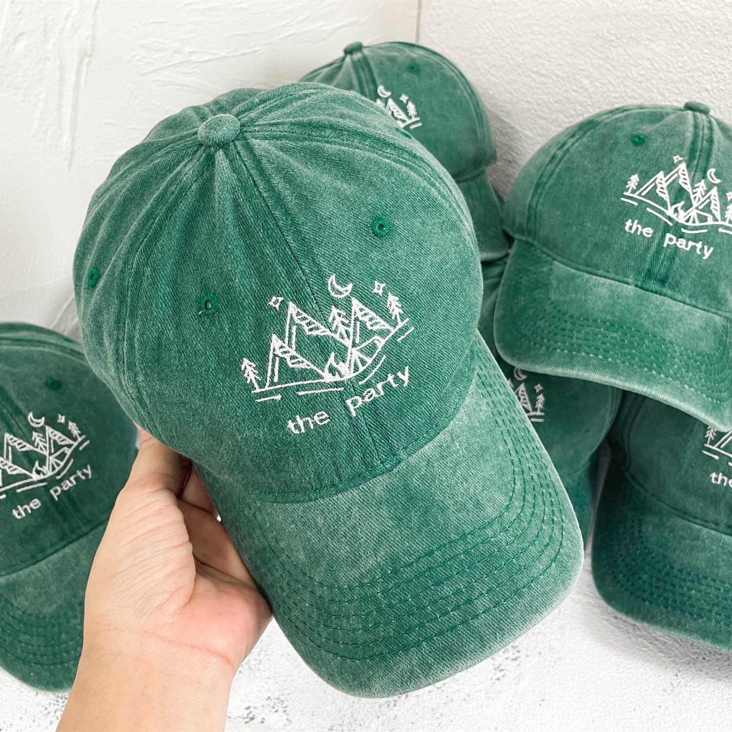 Embroidered Camp Bachelorette Hat - Personalized Bridal Party Gift for Bridesmaids