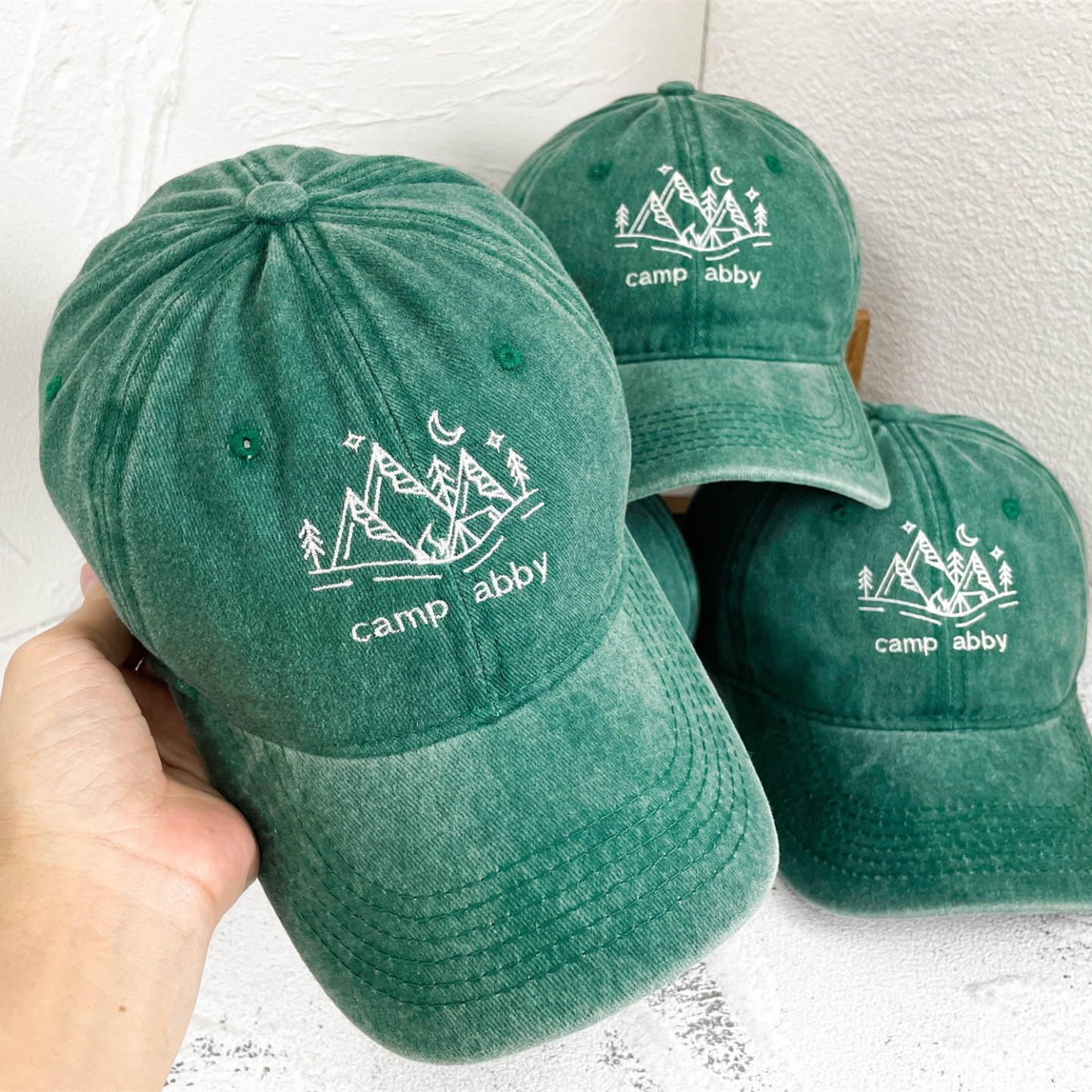 Embroidered Camp Bachelorette Hat - Personalized Bridal Party Gift for Bridesmaids