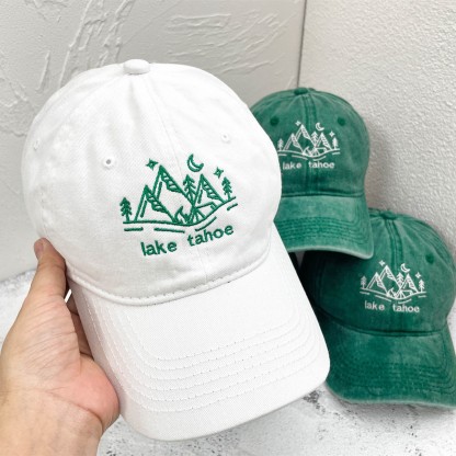 Embroidered Camp Bachelorette Hat - Personalized Bridal Party Gift for Bridesmaids