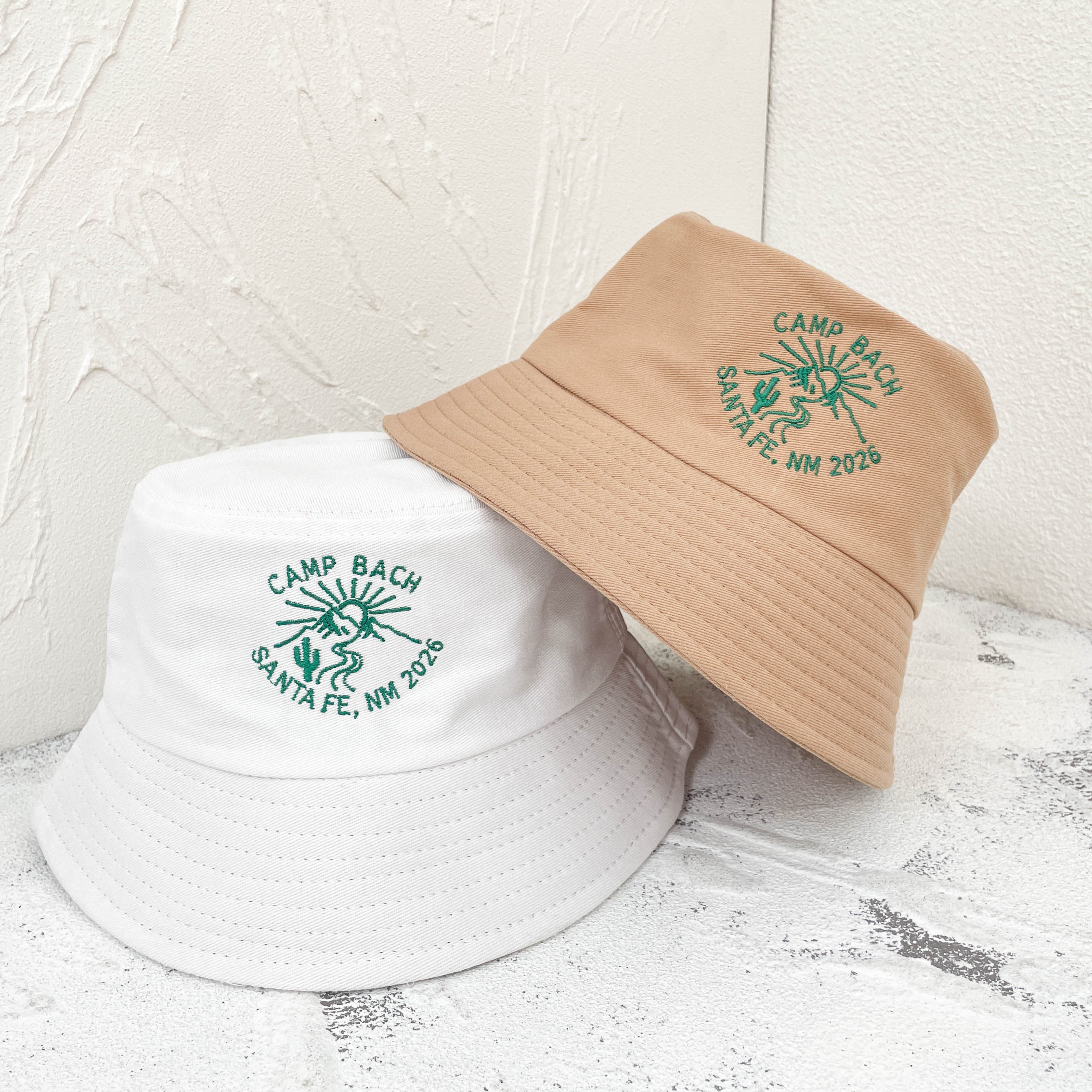 Embroidered Camp Bachelorette Bucket Hat，Personalized Bachelorette Party Hats，Bridal Party Gifts