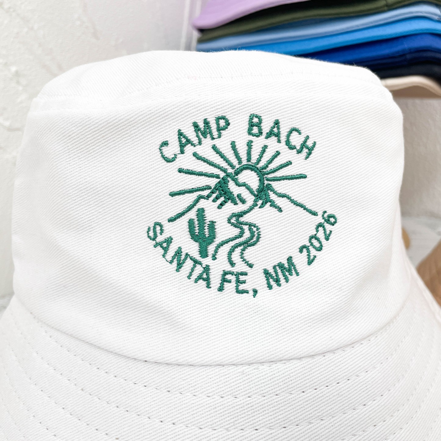 Embroidered Camp Bachelorette Bucket Hat，Personalized Bachelorette Party Hats，Bridal Party Gifts