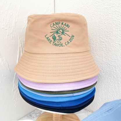 Embroidered Camp Bachelorette Bucket Hat，Personalized Bachelorette Party Hats，Bridal Party Gifts