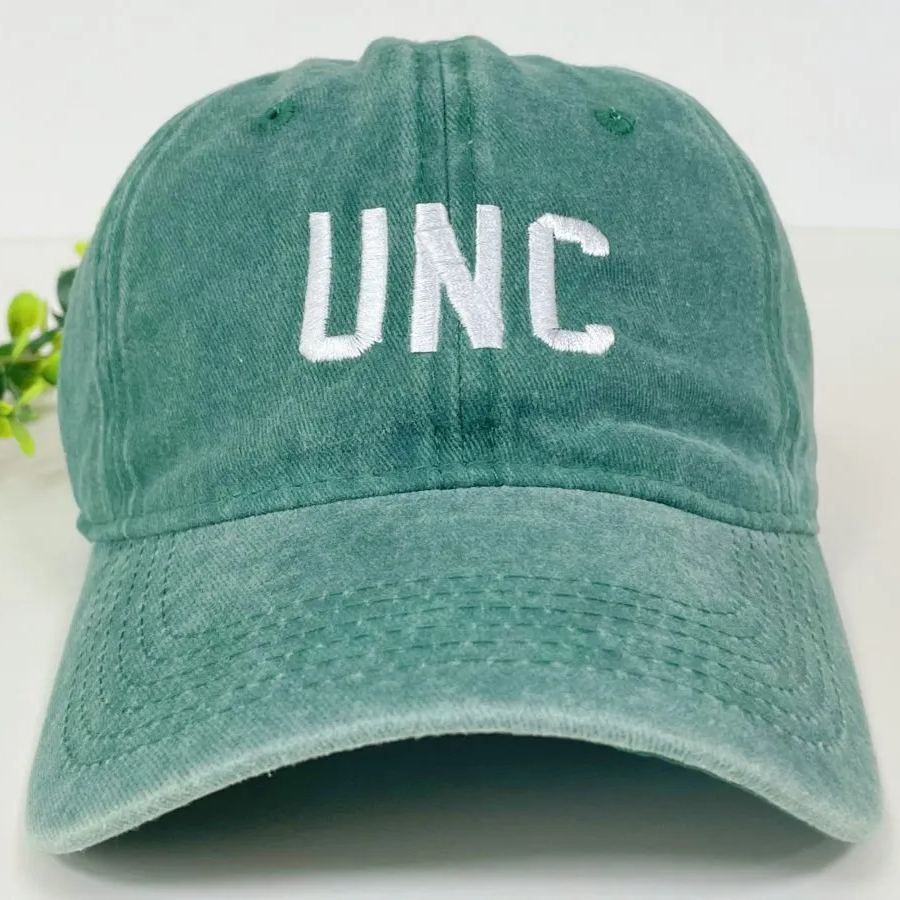 Custom Embroidered College Baseball Hats, UNC College Hat
