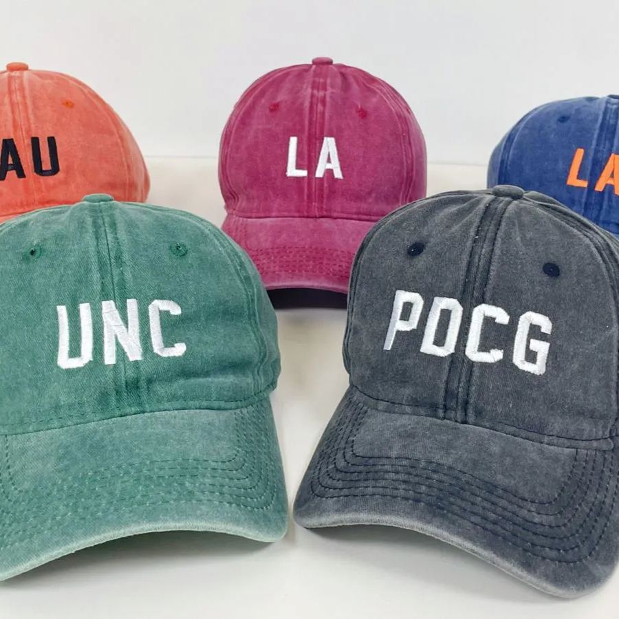Custom Embroidered College Baseball Hats, UNC College Hat