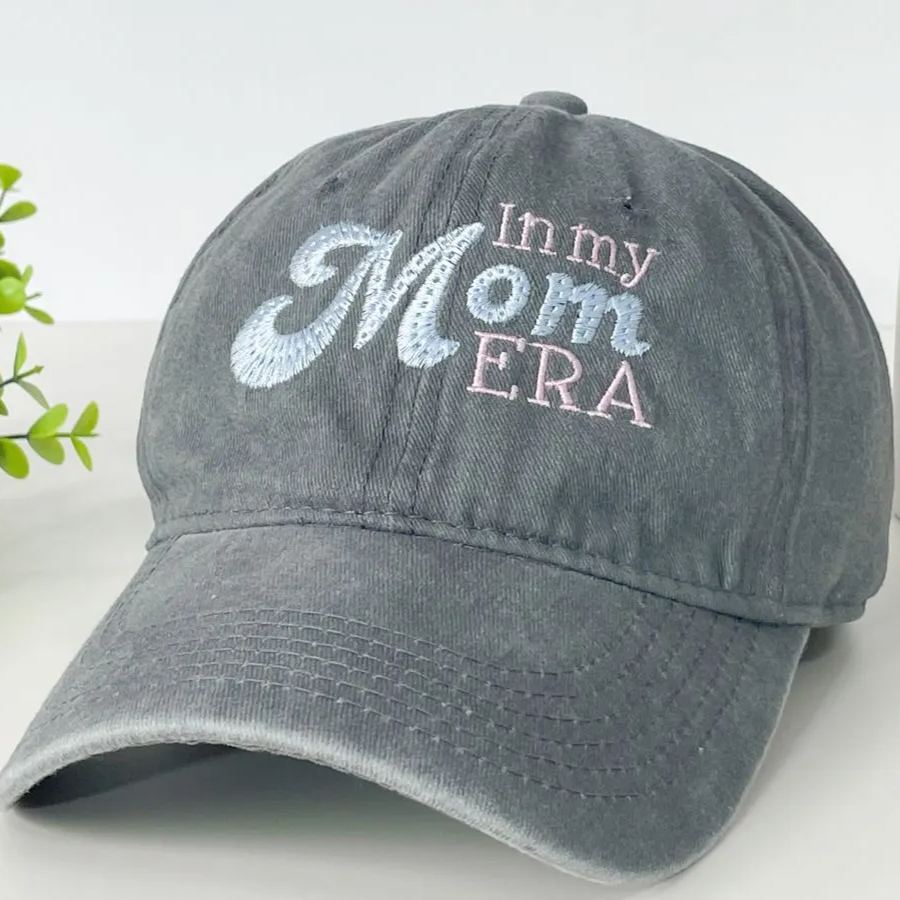 Custom Embroidered Mom Hat, In My Mom Era Hat, In My Mom Era