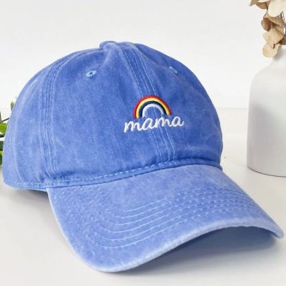 Custom Embroidered Mama Baseball Cap, Mama Hat, Mama Tried Hat