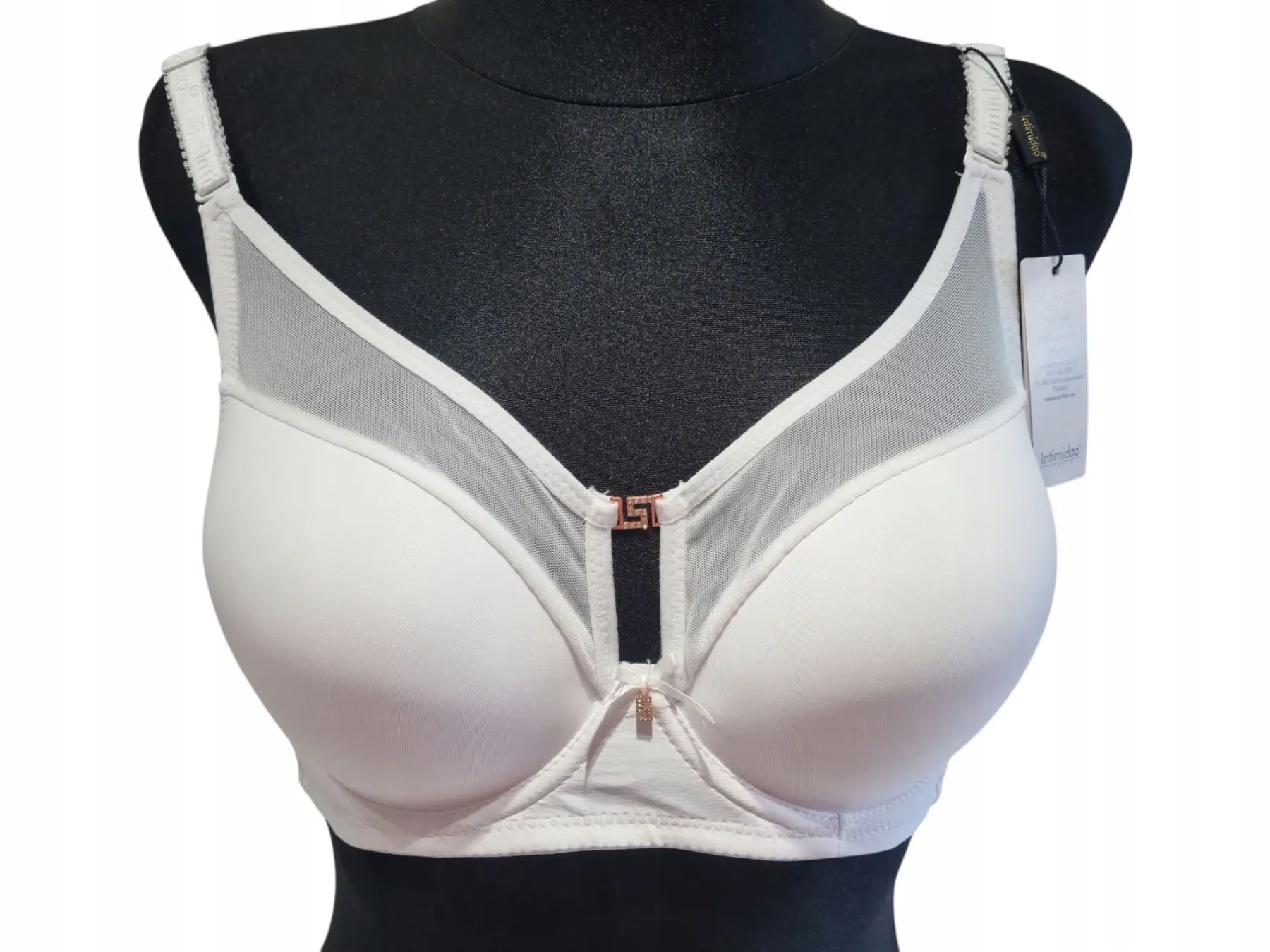 🎀 [4 τεμάχια] 4 τεμάχια💝Σουτιέν push-up μεγάλου μεγέθους με σέξι δαντελένιο τελείωμα και έκπτωση 50%