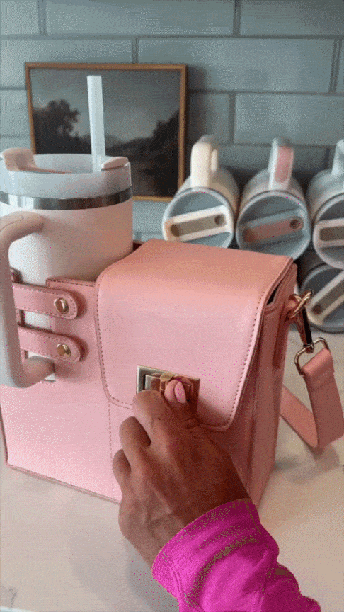 Alice – Μοντέρνα τσάντα ώμου με θήκη για αθλητικά μπουκάλια νερού