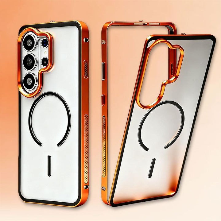 Μαγνητική θήκη προφυλακτήρα με κούμπωμα και απαγωγή θερμότητας για το Galaxy S26 Ultra