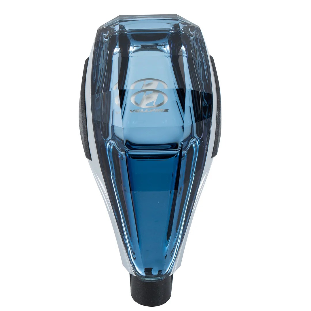 Το κουμπί αλλαγής ταχυτήτων με κρυστάλλινο φωτισμό LED ταιριάζει στα περισσότερα αυτοκίνητα