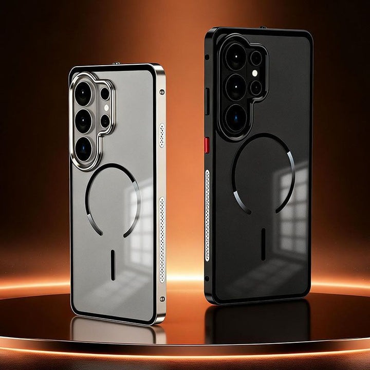 Μαγνητική θήκη προφυλακτήρα με κούμπωμα και απαγωγή θερμότητας για το Galaxy S26 Ultra