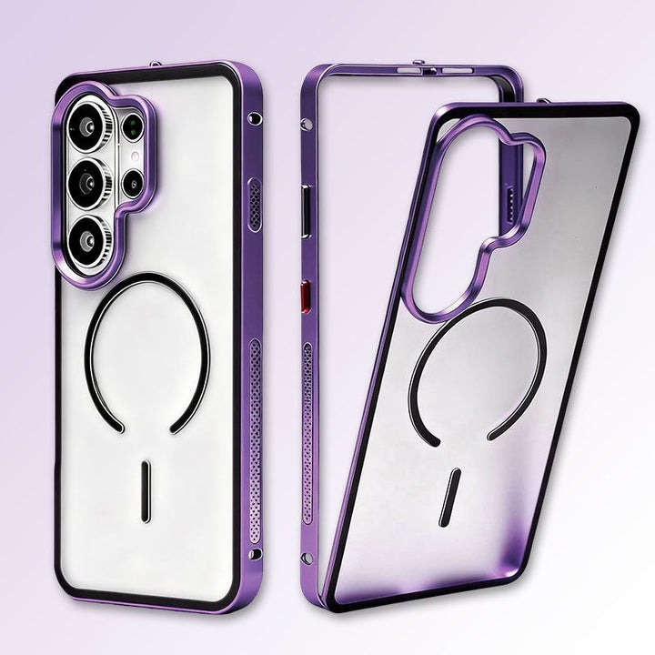 Μαγνητική θήκη προφυλακτήρα με κούμπωμα και απαγωγή θερμότητας για το Galaxy S26 Ultra