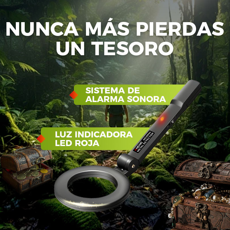 Φορητός ανιχνευτής μετάλλων 360° για χρυσό και κοσμήματα